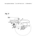 Dynamic axle alignment system onboard a vehicle diagram and image