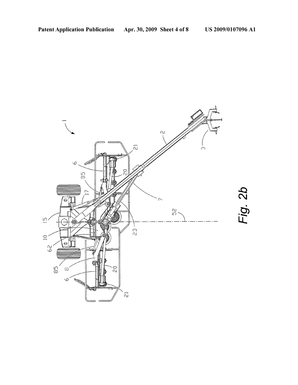 Drive System for an Agricultural Machine with a Floating Work Tool - diagram, schematic, and image 05