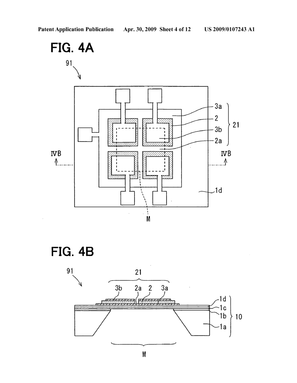 Ultrasonic sensor having transmission device and reception device of ultrasonic wave - diagram, schematic, and image 05