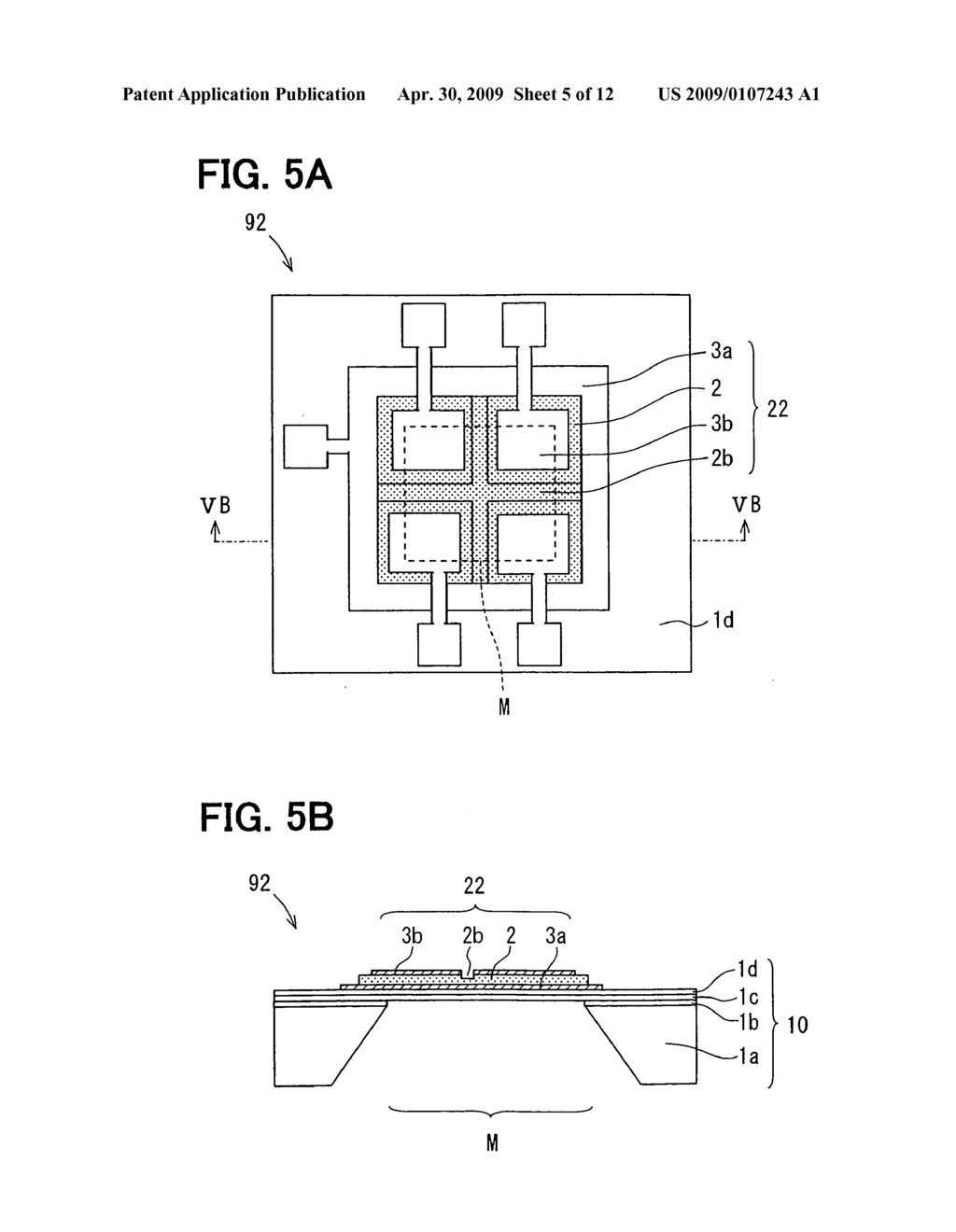 Ultrasonic sensor having transmission device and reception device of ultrasonic wave - diagram, schematic, and image 06