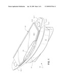 FOLDABLE TABLE FOR AIRCRAFT INTERIORS diagram and image