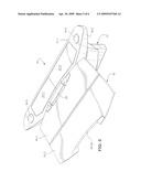 FOLDABLE TABLE FOR AIRCRAFT INTERIORS diagram and image