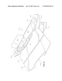 FOLDABLE TABLE FOR AIRCRAFT INTERIORS diagram and image