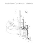 Device for handling tubular knitted articles, in particular socks and the like diagram and image