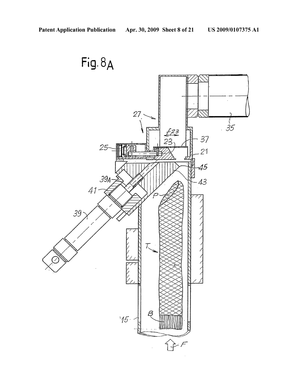 Device for handling tubular knitted articles, in particular socks and the like - diagram, schematic, and image 09