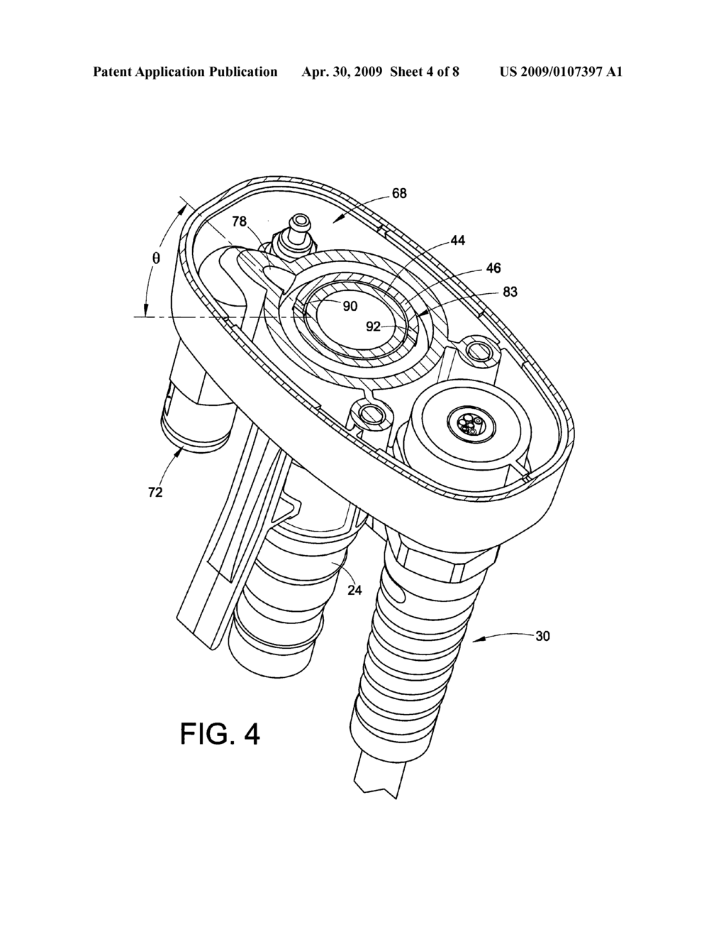 Apparatus and methods for purging material application device - diagram, schematic, and image 05