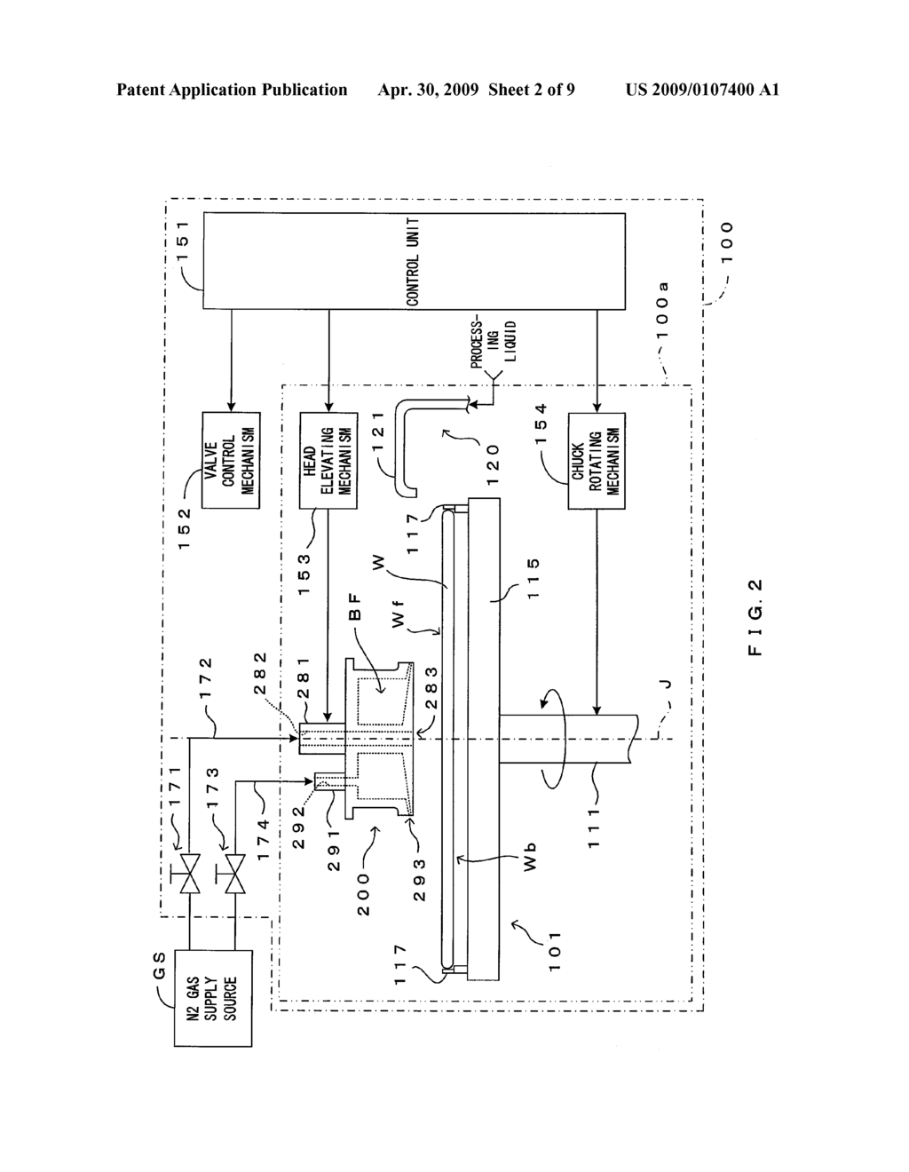 SUBSTRATE PROCESSING APPARATUS AND A SUBSTRATE PROCESSING METHOD - diagram, schematic, and image 03