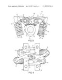 Variable Displacement Engine Having Selectively Engageable Rocker Arm With Positioning Device diagram and image