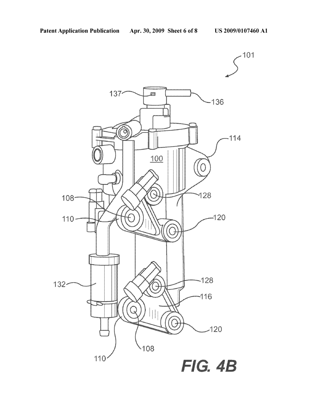 FUEL-INJECTED ENGINE AND METHOD OF ASSEMBLY THEREOF - diagram, schematic, and image 07