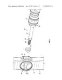 Apparatus for coupling a component to an archery bow diagram and image