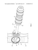 Apparatus for coupling a component to an archery bow diagram and image