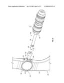 Apparatus for coupling a component to an archery bow diagram and image