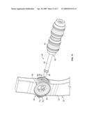 Apparatus for coupling a component to an archery bow diagram and image