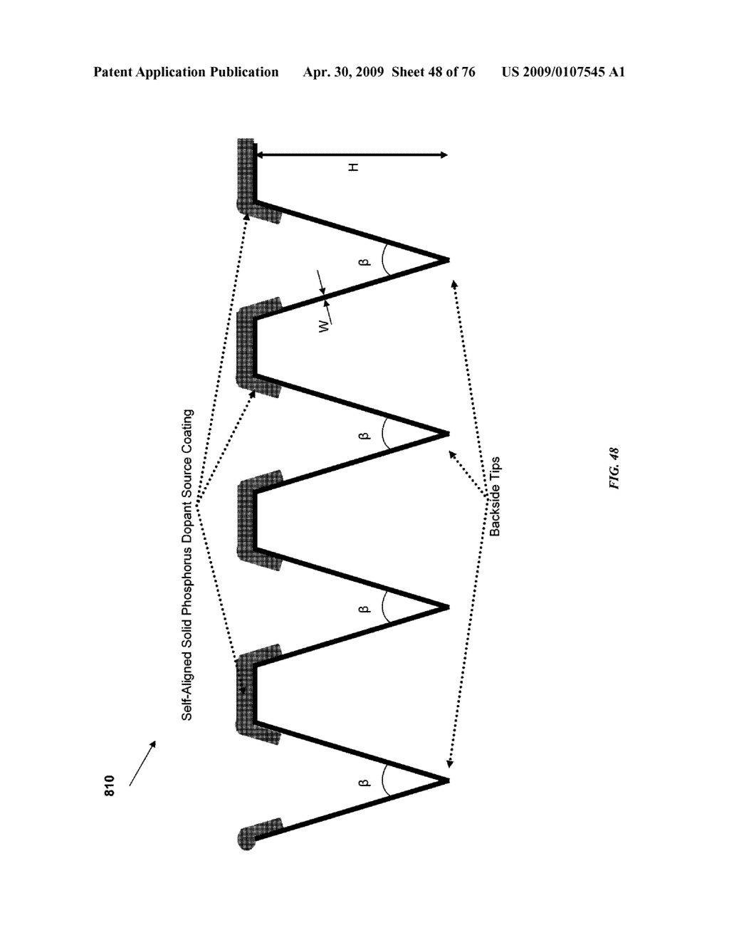 TEMPLATE FOR PYRAMIDAL THREE-DIMENSIONAL THIN-FILM SOLAR CELL MANUFACTURING AND METHODS OF USE - diagram, schematic, and image 49