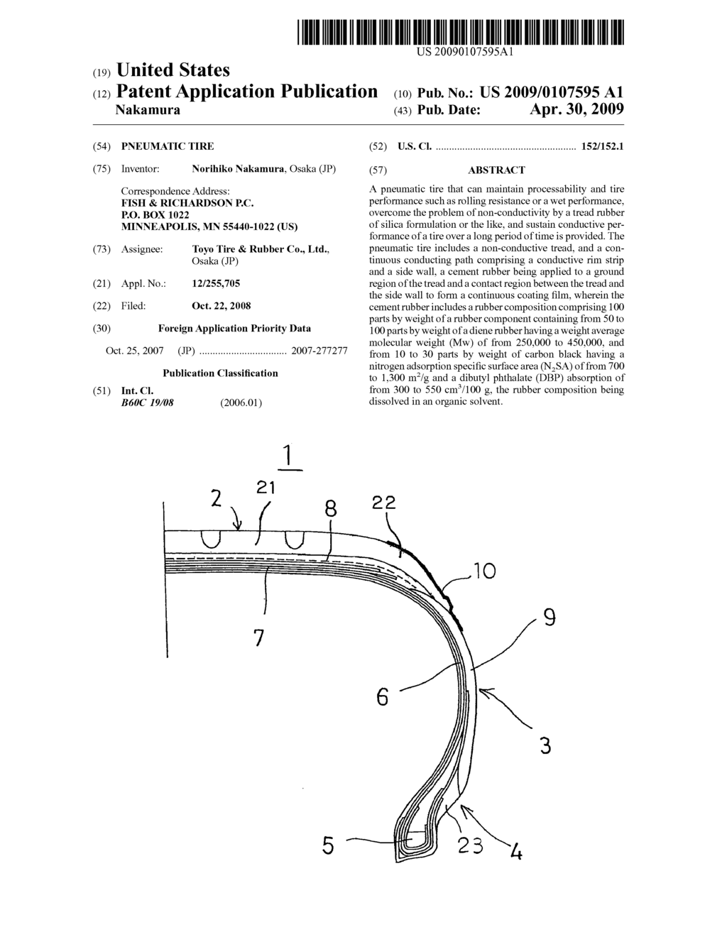 Pneumatic Tire - diagram, schematic, and image 01