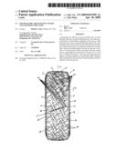 Off-road tire tread having strake and chamfer structure diagram and image