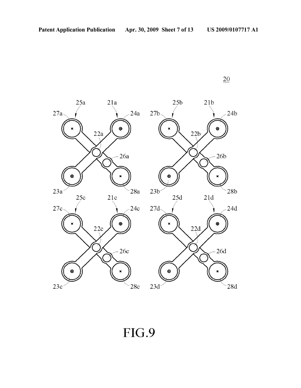 ELECTRICALLY CONDUCTIVE STRUCTURE OF CIRCUIT BOARD AND CIRCUIT BOARD USING THE SAME - diagram, schematic, and image 08