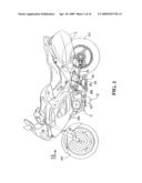 SADDLE-RIDING TYPE SMALL VEHICLE AND MOTORCYCLE diagram and image