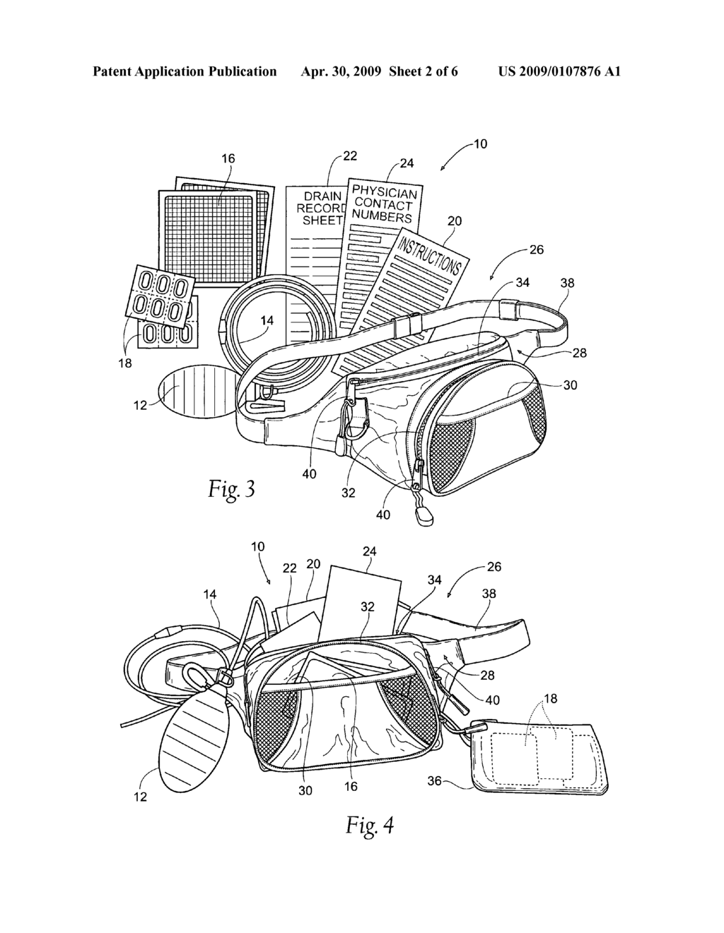 Post-surgical accessory convenience kit - diagram, schematic, and image 03