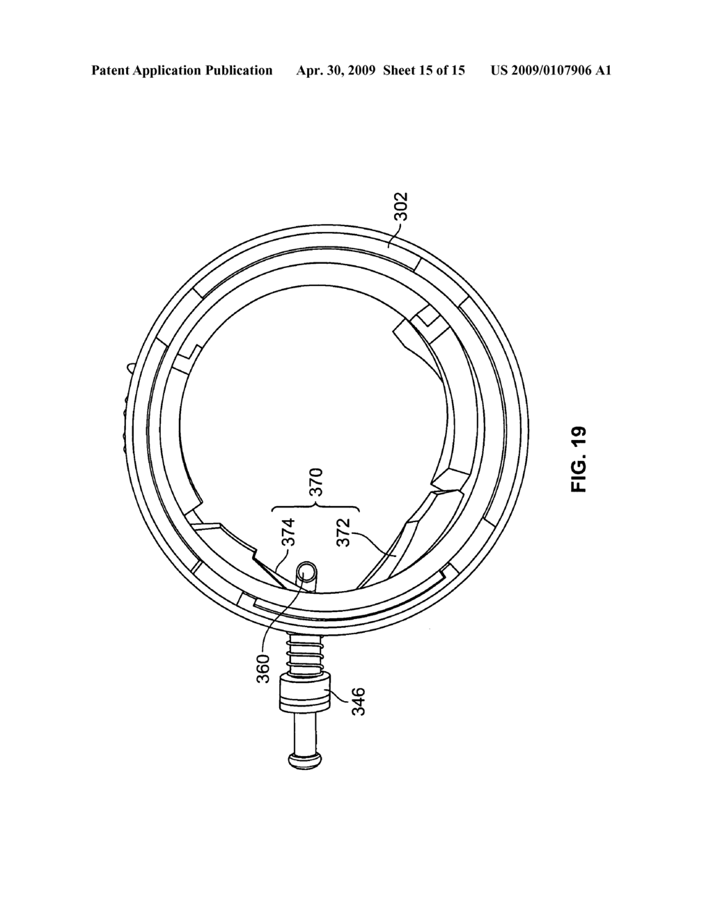 Faucet mounted water filter system - diagram, schematic, and image 16