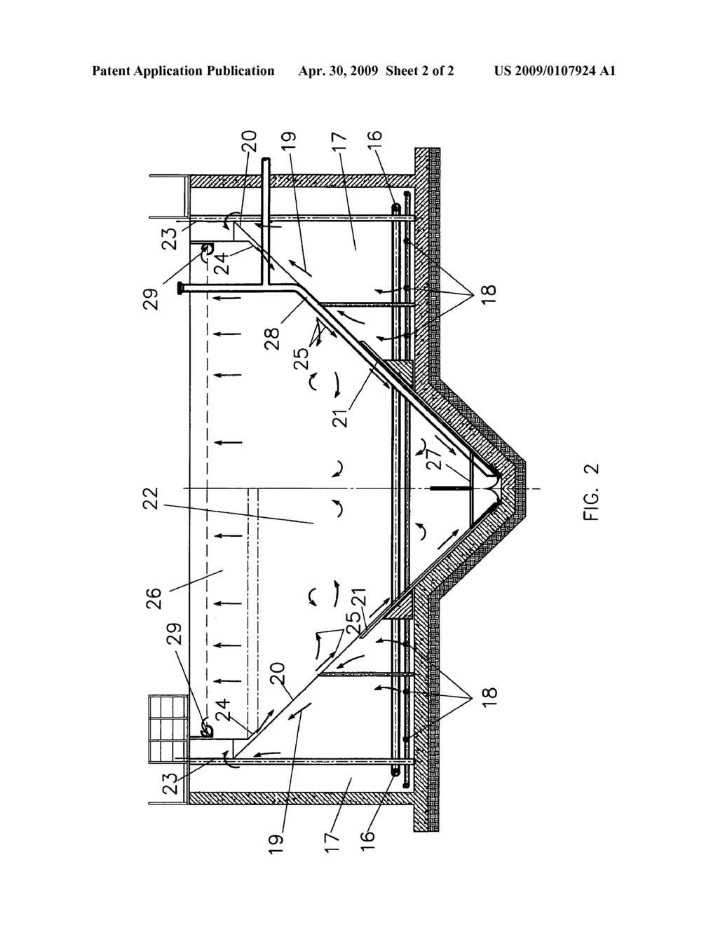 Method and apparatus for activated sludge biological treatment of municipal and industrial waste water - diagram, schematic, and image 03