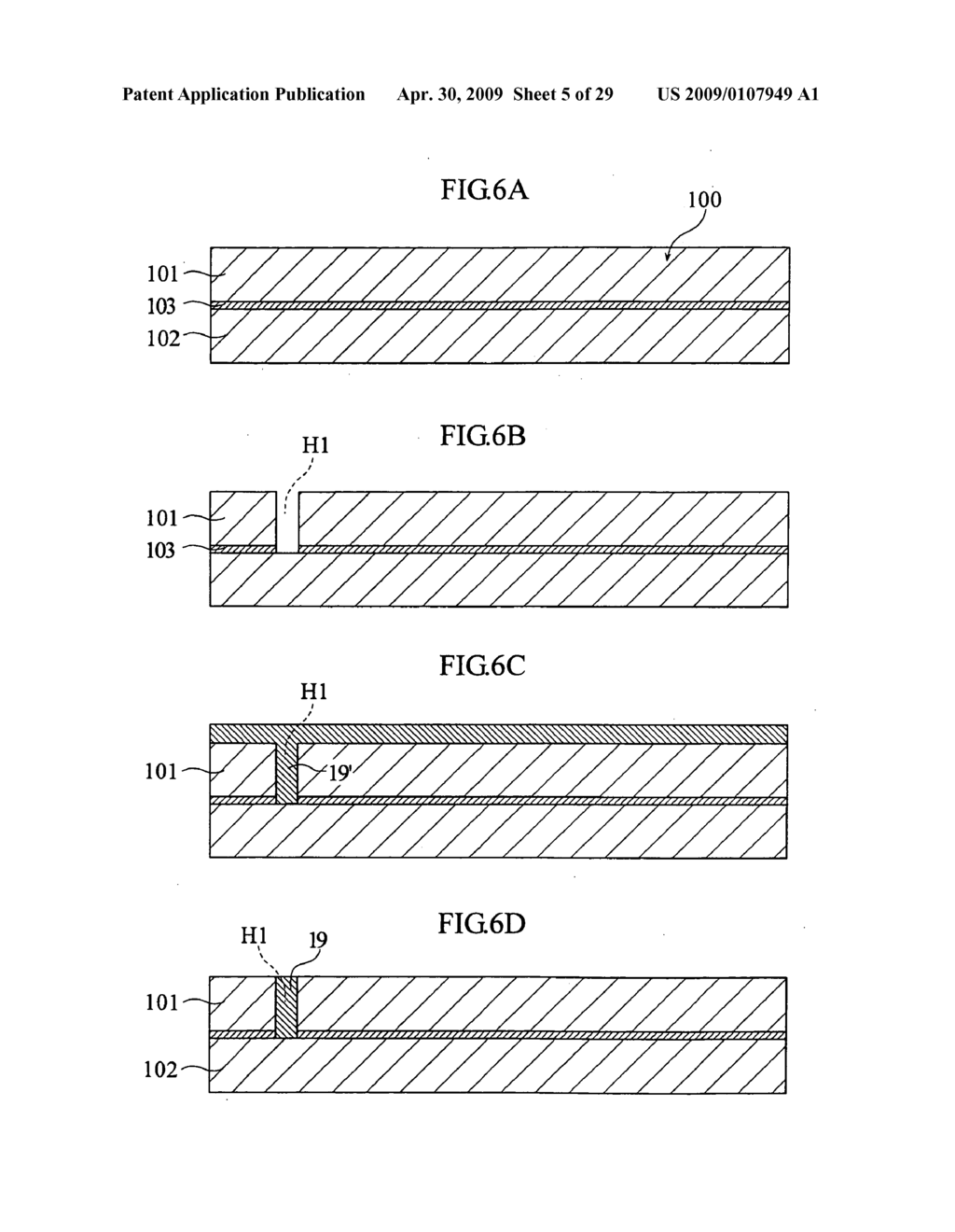 Micro-oscillating element and method of making the same - diagram, schematic, and image 06