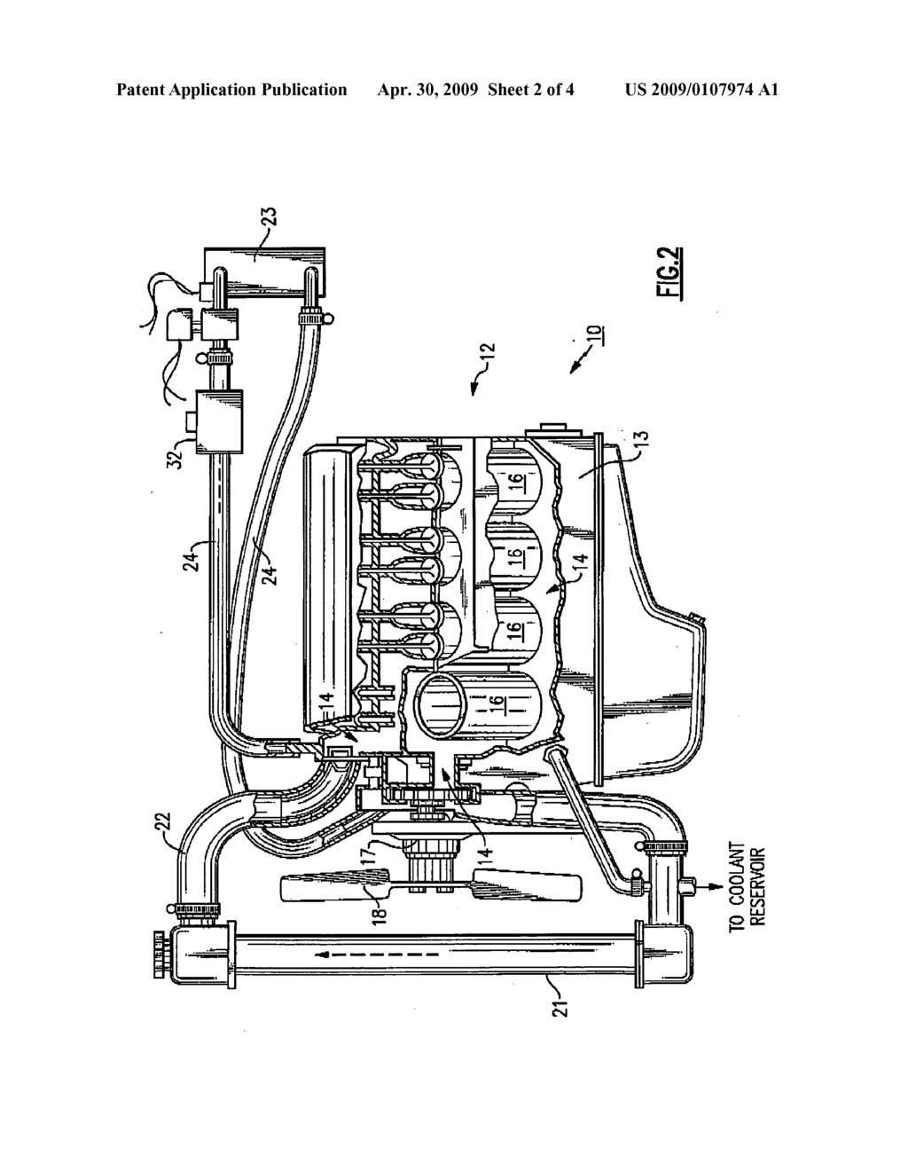 Heating element for an internal combustion engine - diagram, schematic, and image 03