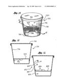 Dual Chamber Salad Container diagram and image