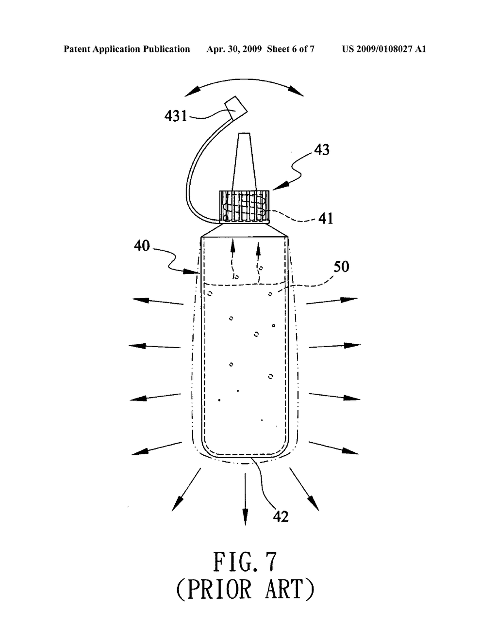 Glue bottle - diagram, schematic, and image 07