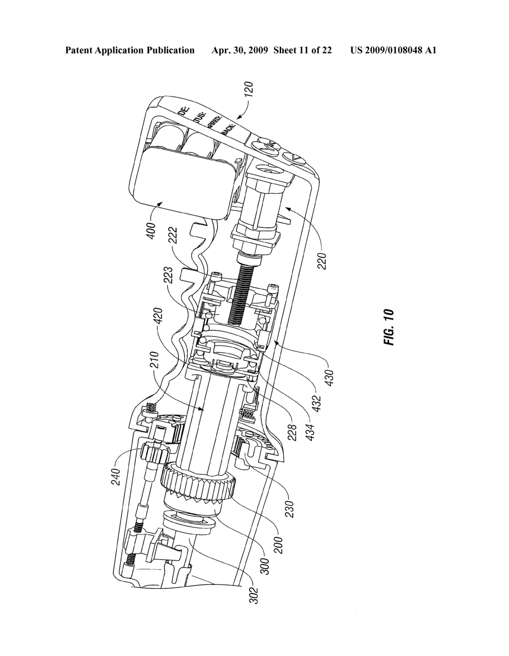 POWERED SURGICAL INSTRUMENT - diagram, schematic, and image 12