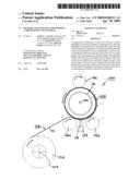 Method and apparatus for forming a sheeted roll of material diagram and image