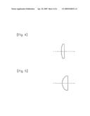 LENS MATERIAL, OPTICAL ELECTRONIC COMPONENT AND OPTICAL ELECTRONIC DEVICE diagram and image