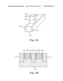 INTEGRATED CIRCUIT INCLUDING DOPED SEMICONDUCTOR LINE HAVING CONDUCTIVE CLADDING diagram and image