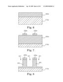 INTEGRATED CIRCUIT INCLUDING DOPED SEMICONDUCTOR LINE HAVING CONDUCTIVE CLADDING diagram and image