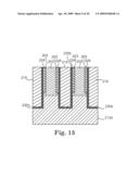 INTEGRATED CIRCUIT INCLUDING DOPED SEMICONDUCTOR LINE HAVING CONDUCTIVE CLADDING diagram and image