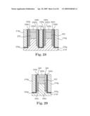 INTEGRATED CIRCUIT INCLUDING DOPED SEMICONDUCTOR LINE HAVING CONDUCTIVE CLADDING diagram and image