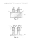 INTEGRATED CIRCUIT INCLUDING DOPED SEMICONDUCTOR LINE HAVING CONDUCTIVE CLADDING diagram and image