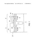 HIGH-K DIELECTRIC METAL GATE DEVICE STRUCTURE AND METHOD FOR FORMING THE SAME diagram and image