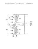 HIGH-K DIELECTRIC METAL GATE DEVICE STRUCTURE AND METHOD FOR FORMING THE SAME diagram and image