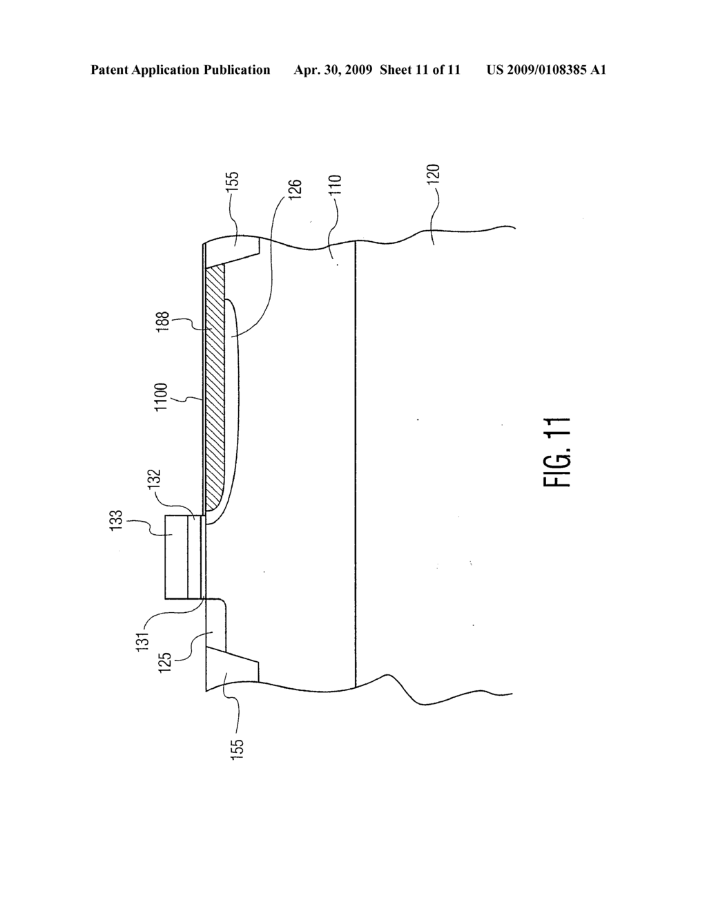 METHOD AND APPARATUS FOR IMPROVING CROSSTALK AND SENSITIVITY IN AN IMAGER - diagram, schematic, and image 12