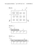 DEVICE INCLUDING A SEMICONDUCTOR CHIP HAVING A PLURALITY OF ELECTRODES diagram and image