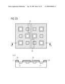 DEVICE INCLUDING A SEMICONDUCTOR CHIP HAVING A PLURALITY OF ELECTRODES diagram and image