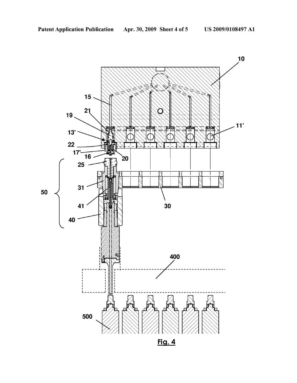 HIGH SPEED MANUFACTURE OF INJECTION-MOULDED PART - diagram, schematic, and image 05