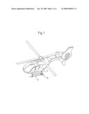 TRANSPORT WHEEL FOR A HELICOPTER diagram and image