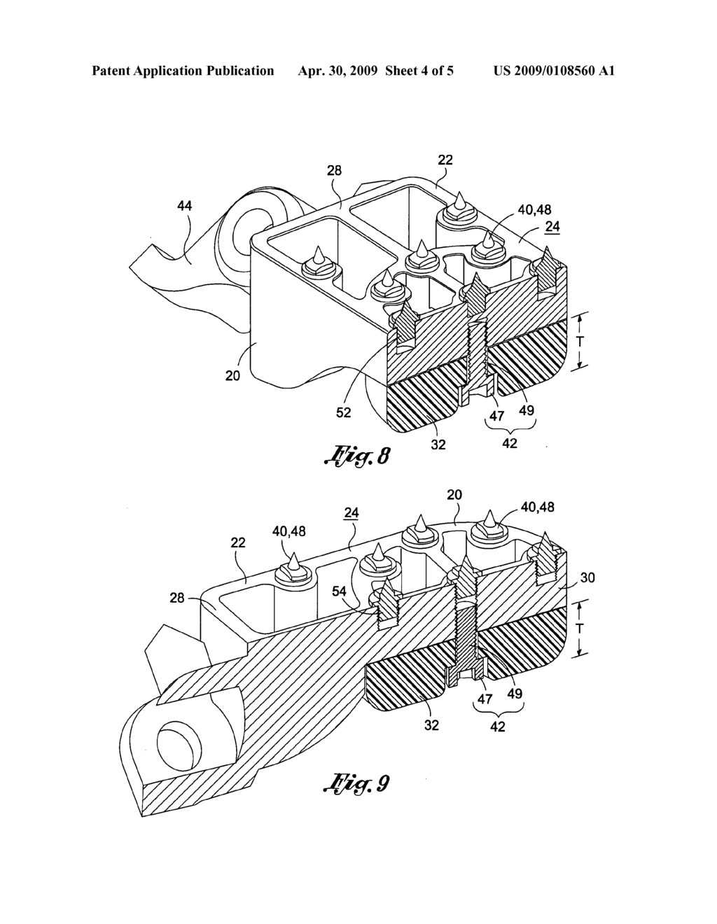 Foot peg with removable grip studs and slider - diagram, schematic, and image 05