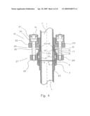 COUPLING FOR CONNECTING TUBES WITH A NUT-RUNNER diagram and image