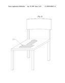 HEALTH CHAIR CAPABLE OF FREELY CHANGING THE AROMATICS diagram and image