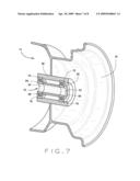 Molded Wheel with Integral Hub diagram and image