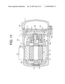 METHOD OF FIXING A STATOR CORE AND AN ELECTRIC COMPRESSOR diagram and image