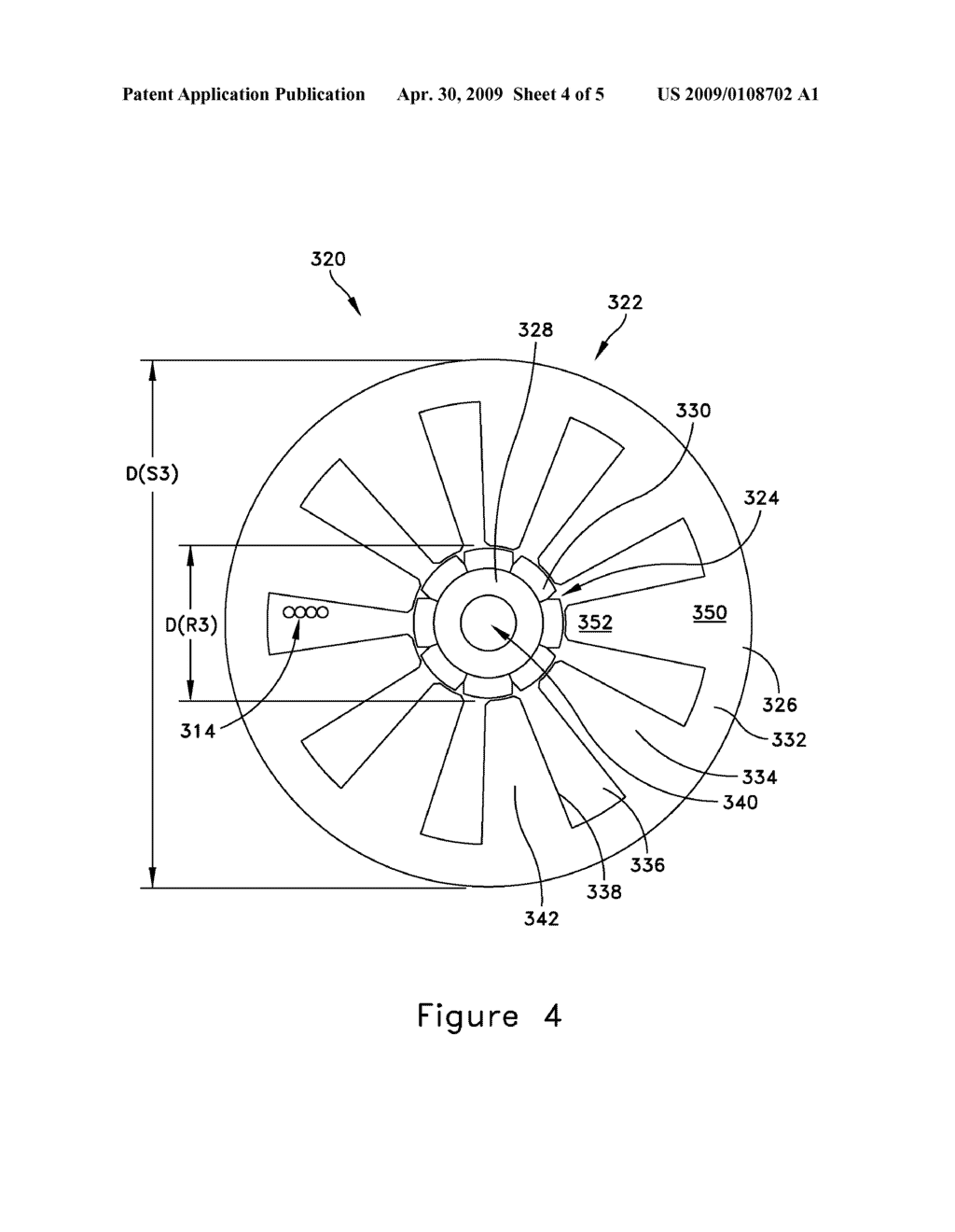 LAMINATION HAVING TAPERED TOOTH GEOMETRY WHICH IS SUITABLE FOR USE IN ELECTRIC MOTOR - diagram, schematic, and image 05